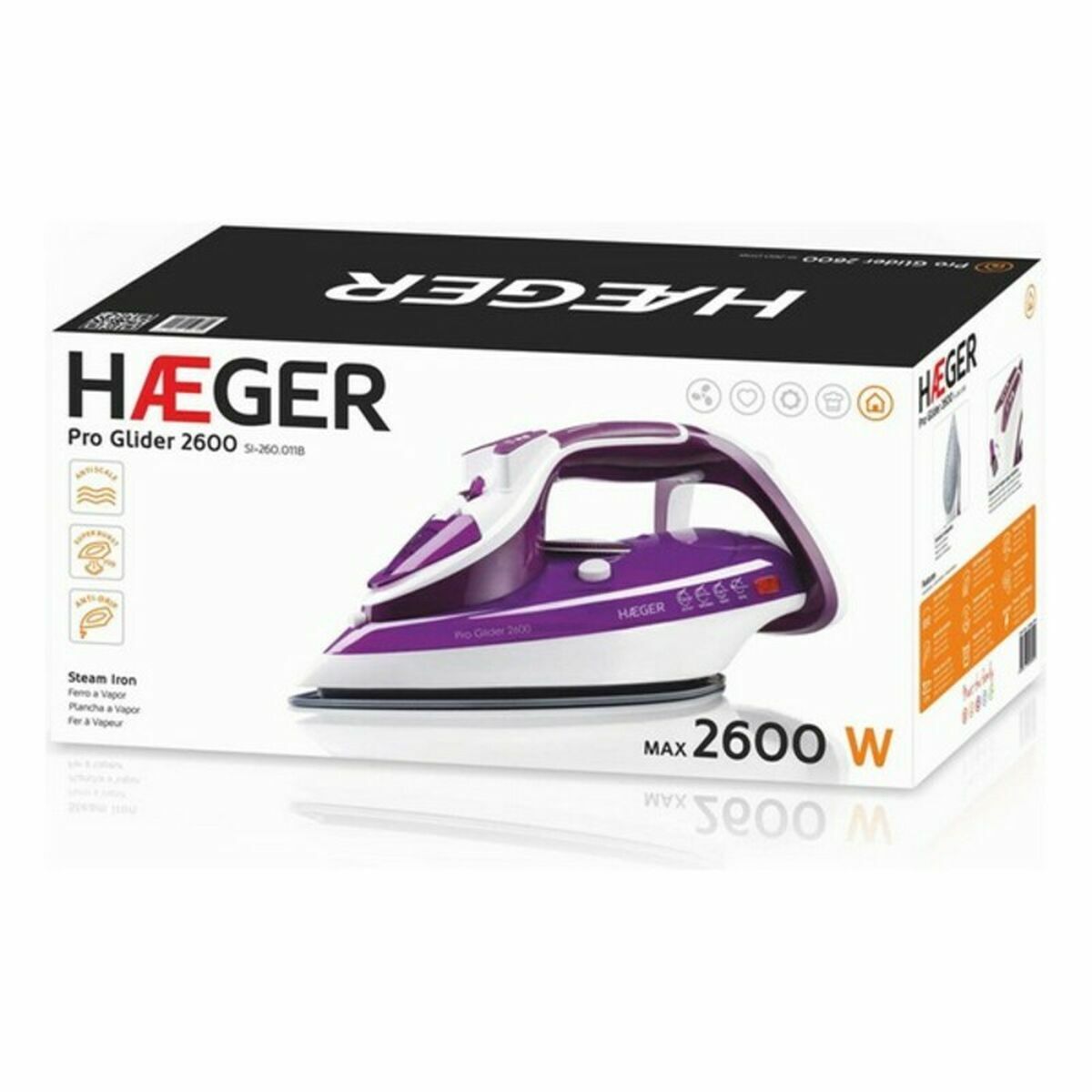 Plancha de Vapor Haeger Pro Glider 2600W 6 S7781569_5