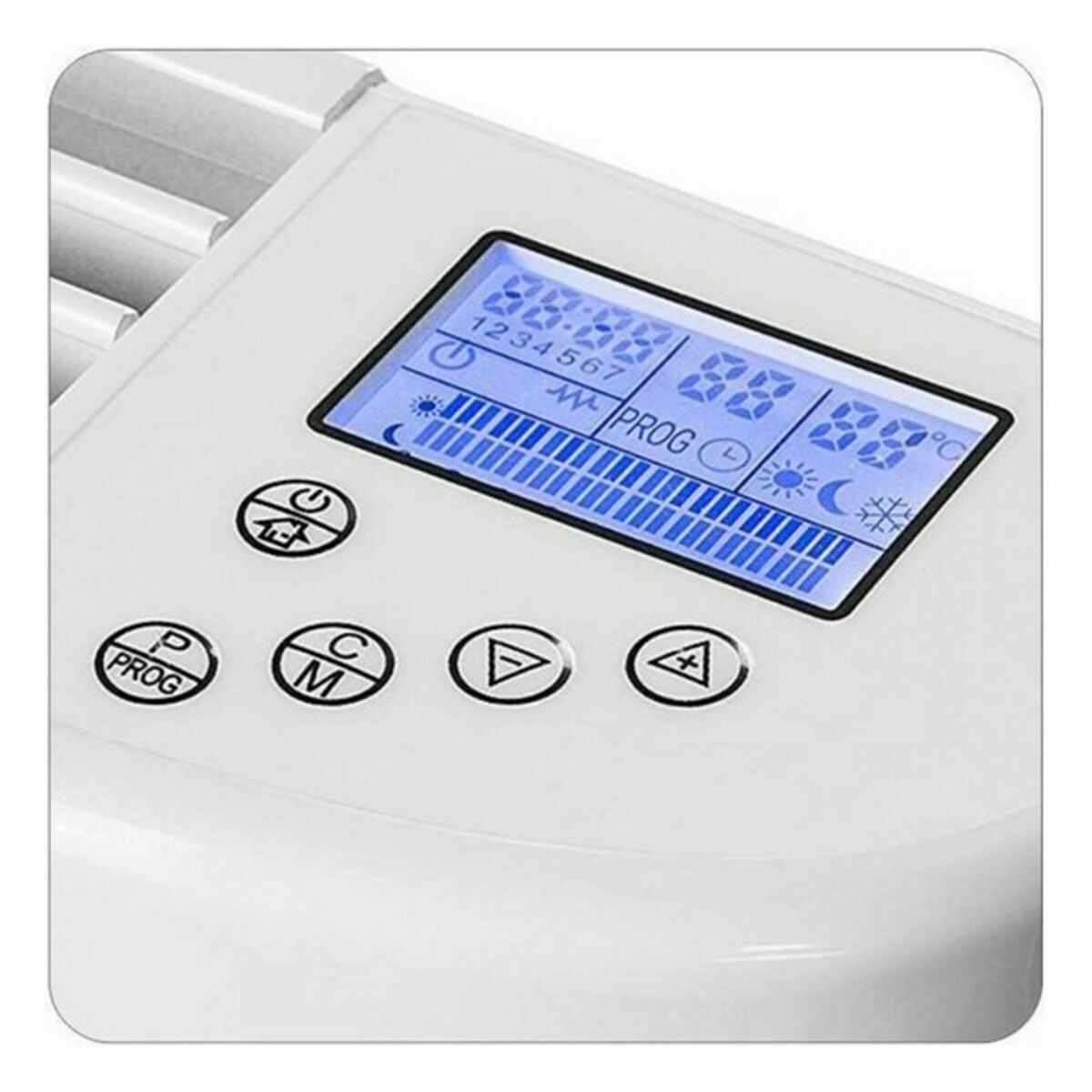 Radiador Haeger TE100001A 1000 W Blanco 2 S77099414_1