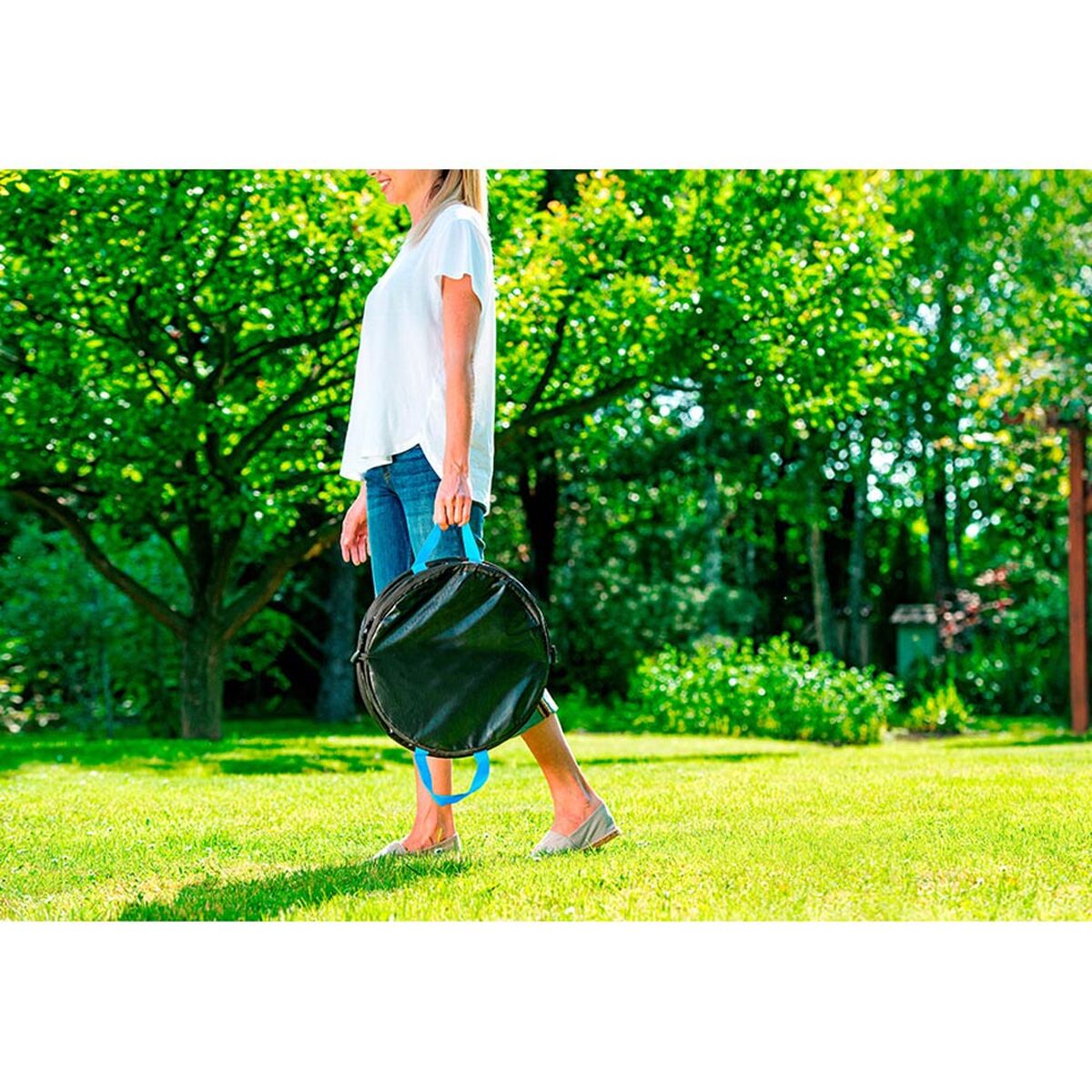 Bolsa de basura de jardín Cellfast Pop Up Nailon Acero 40 x 40 x 48 cm Plegable 4 S7923507_3