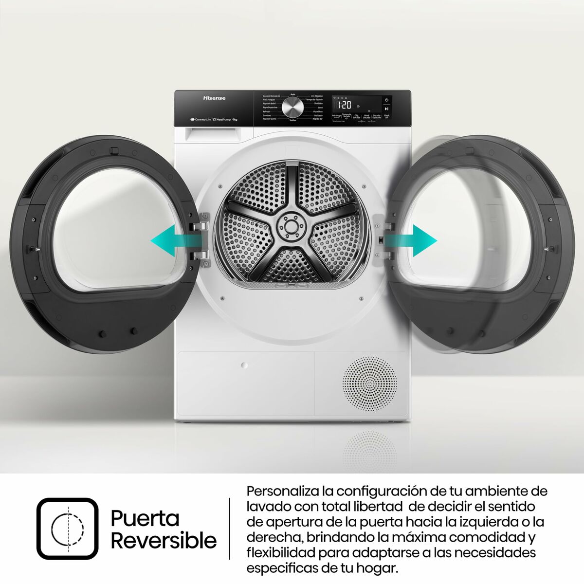 Secadora Hisense DH3S902BW3 9 kg 10 S0462279_9