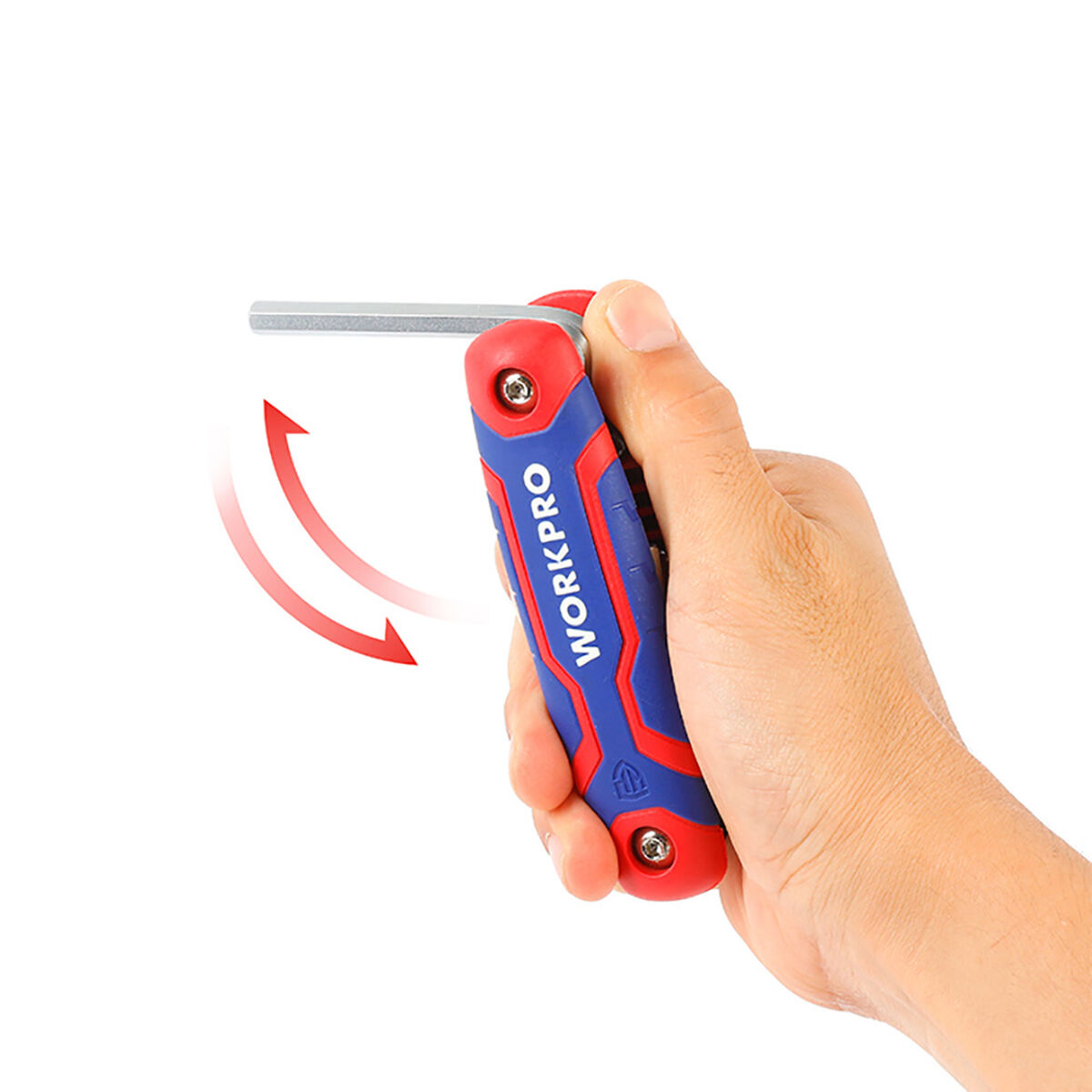 Juego de Llaves Allen Workpro Plegable 8 Piezas 3 S7923344_2