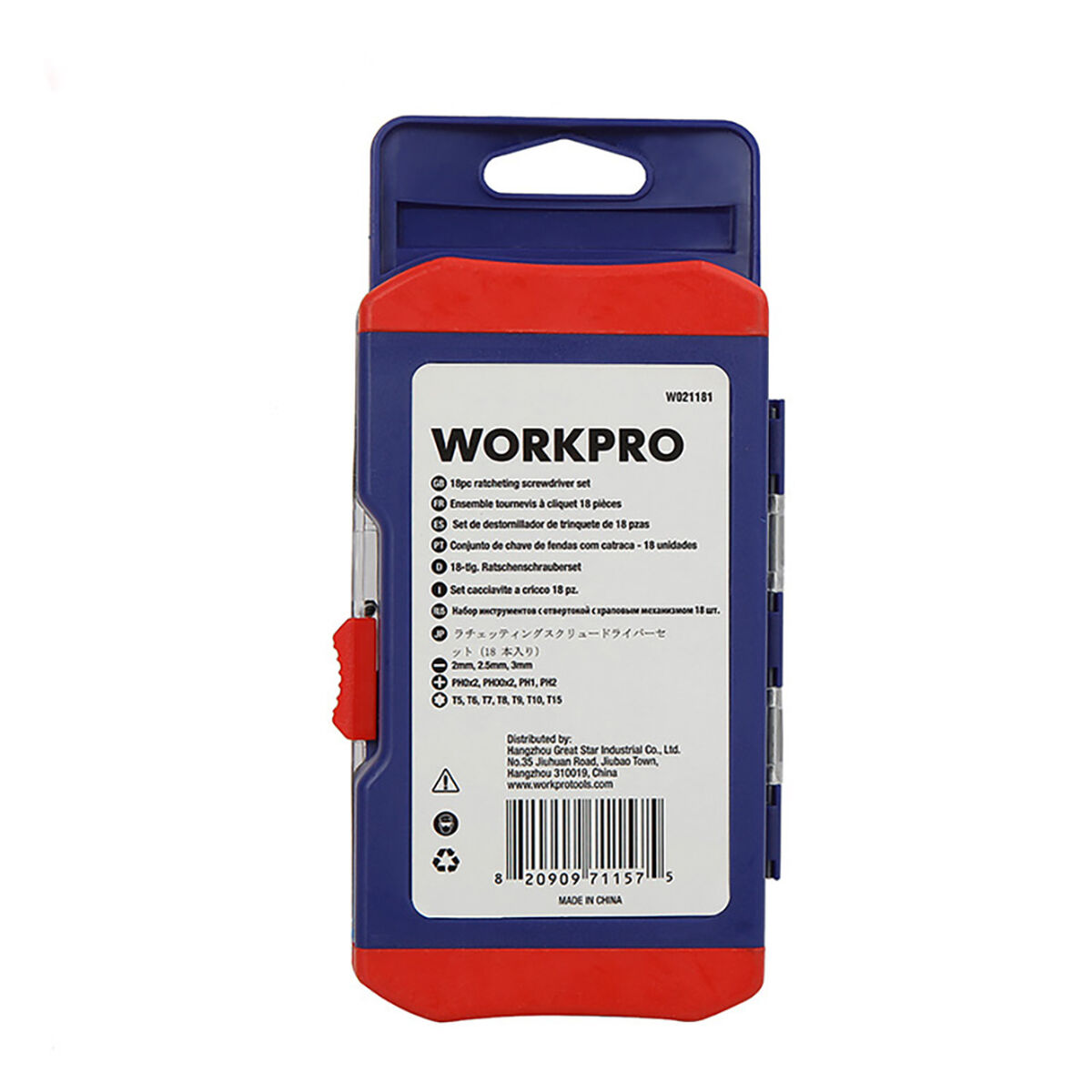 Set de Destornilladores Workpro 18 Piezas 5 S7925712_4