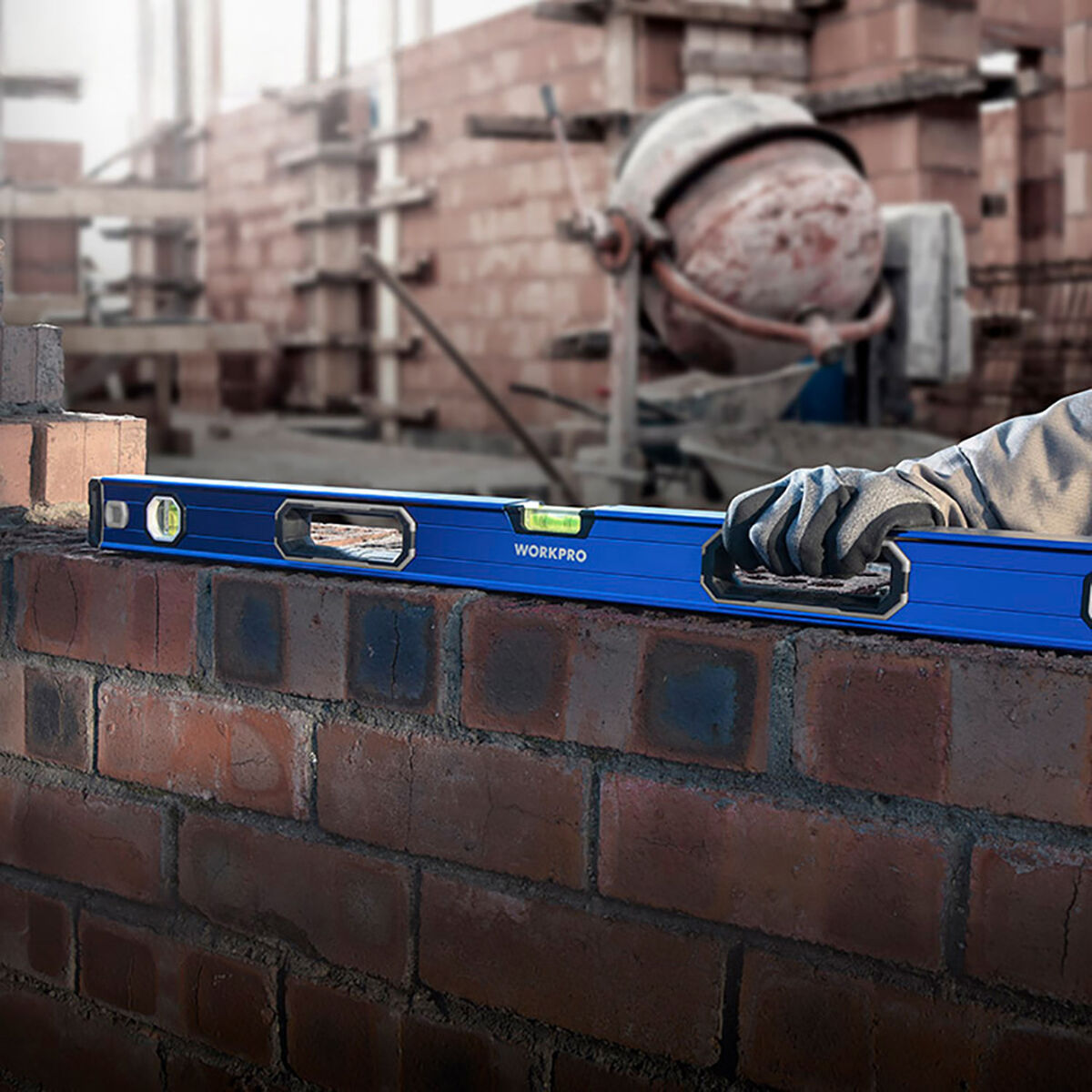 Nivel de Burbuja Workpro Aluminio 60 cm Magnético 6 S7923368_5