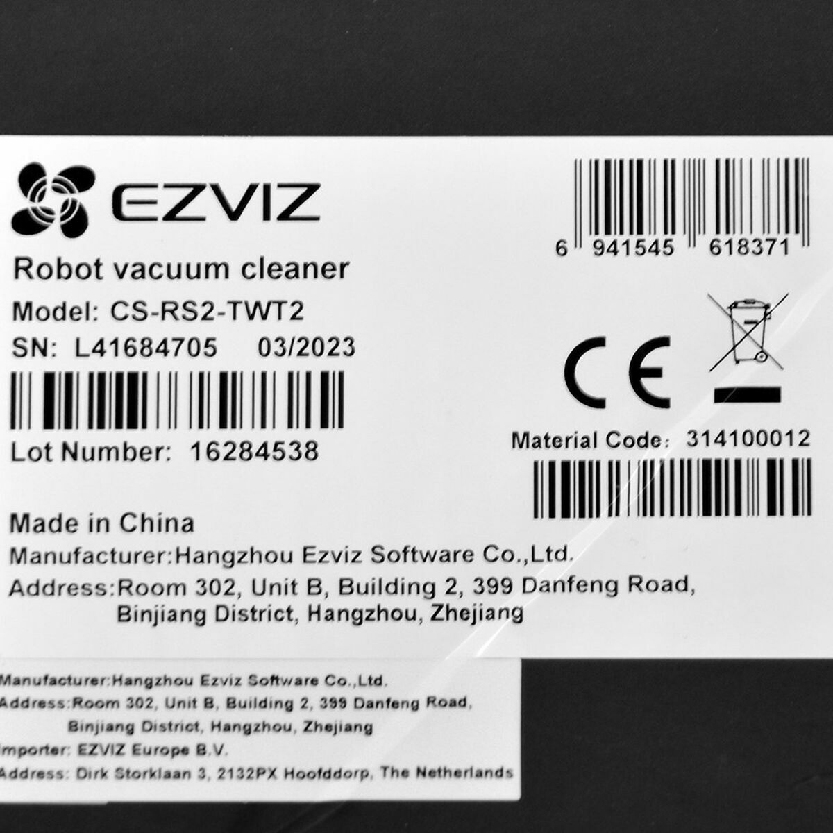 Robot Aspirador Inteligente Ezviz 18 S71016424_17