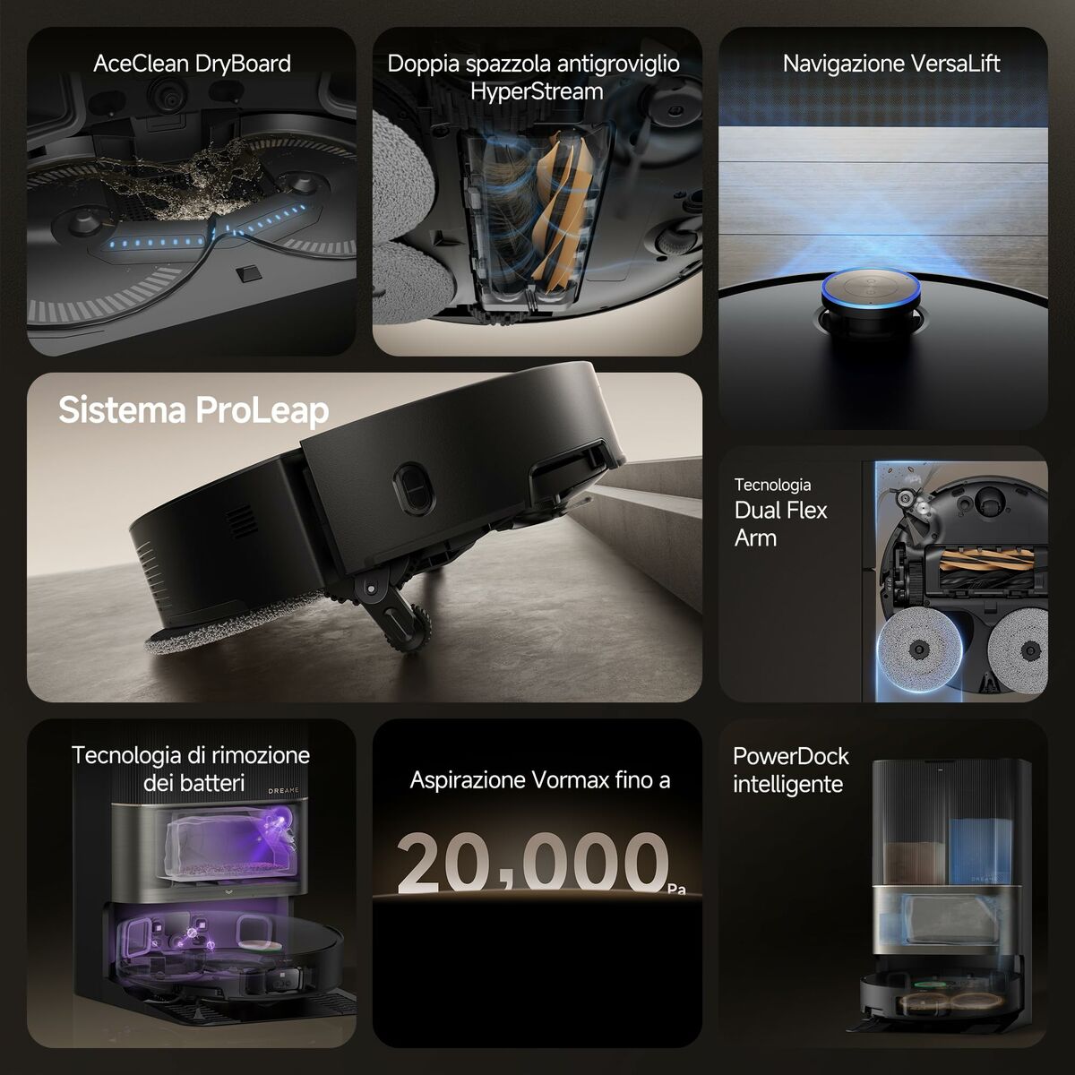 Robot Aspirador Dreame 6400 mAh 14 S71019250_13