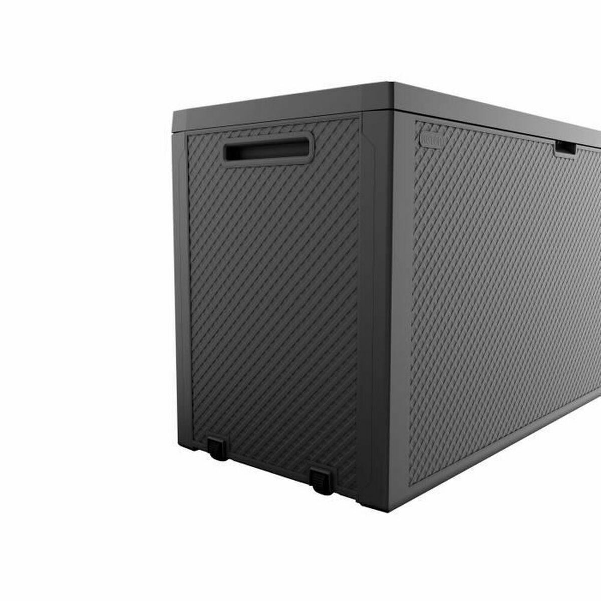 Arcón de Exterior Keter Emily Gris oscuro Resina Plástico (118 x 45 x 58 cm) 2 S7103594_1