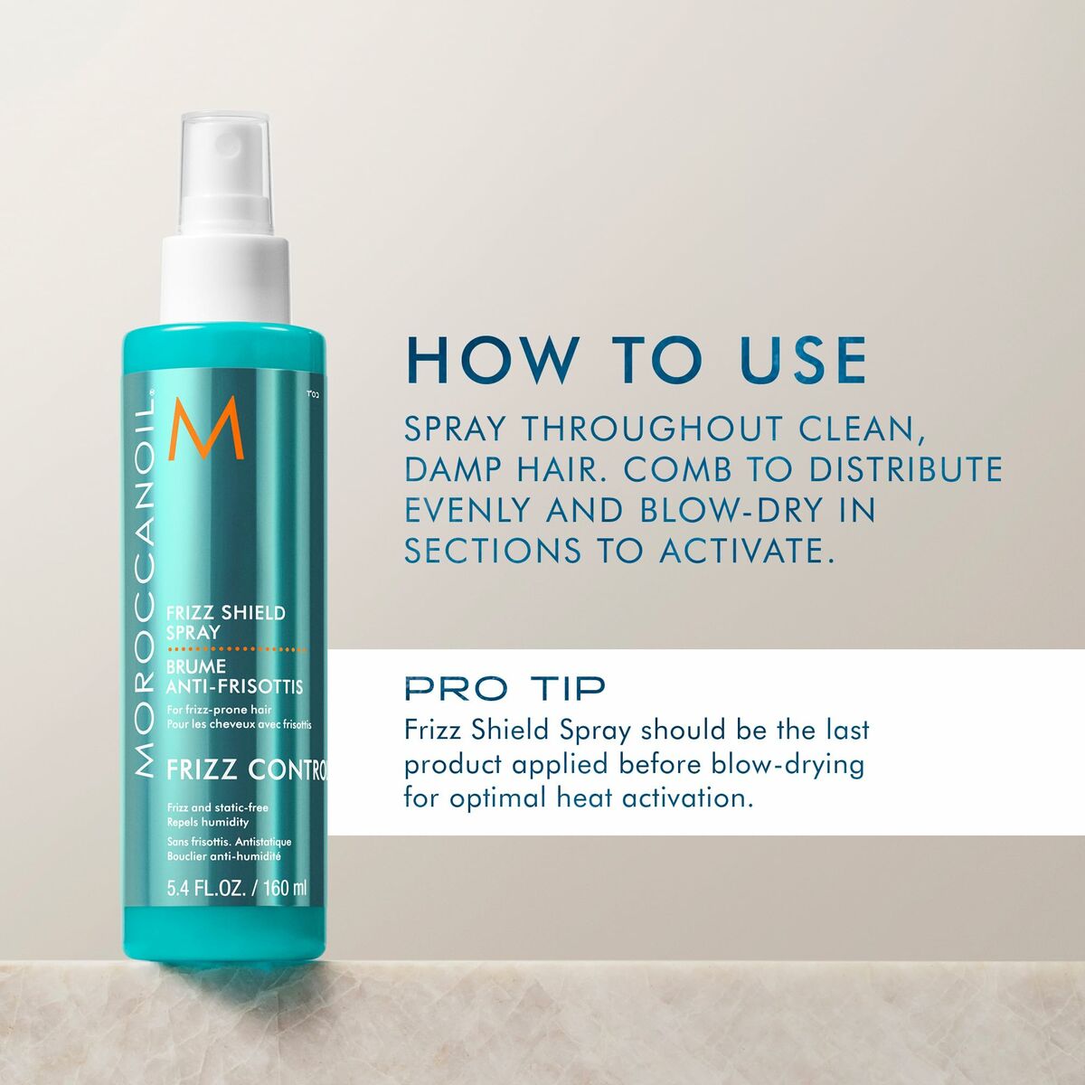 Spray Antiencrespamiento Moroccanoil Frizz Shield 160 ml 5 M0125481_4
