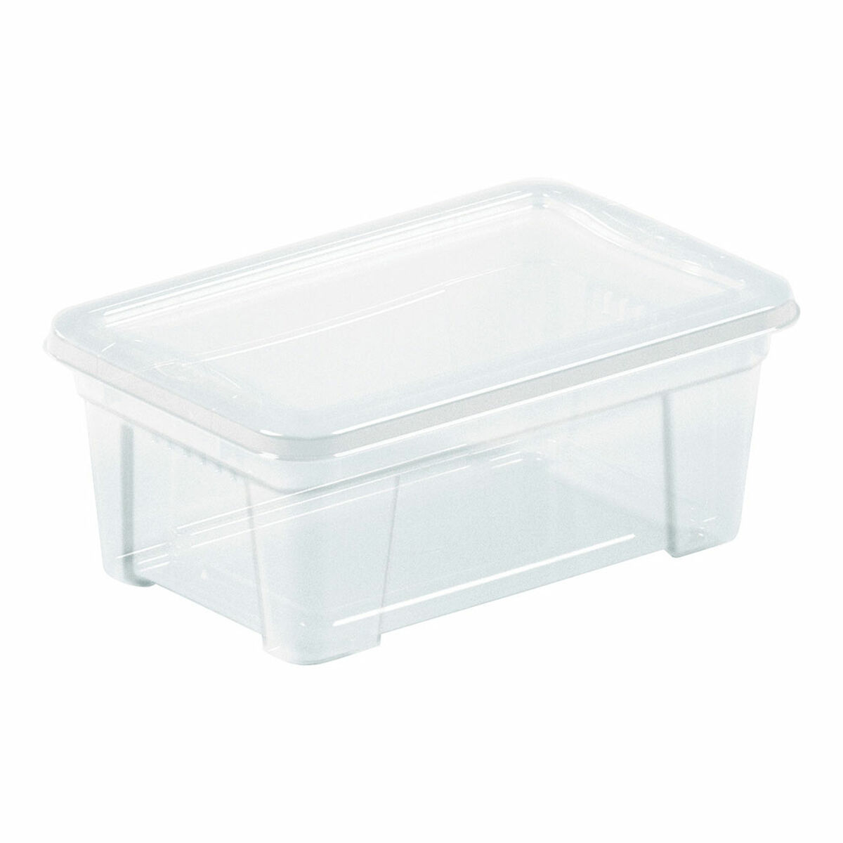 Caja de Almacenaje con Tapa Mondex Space Box Transparente Polipropileno 5,7 L 35,5 x 21 x 12,5 cm 1 S7925396_0