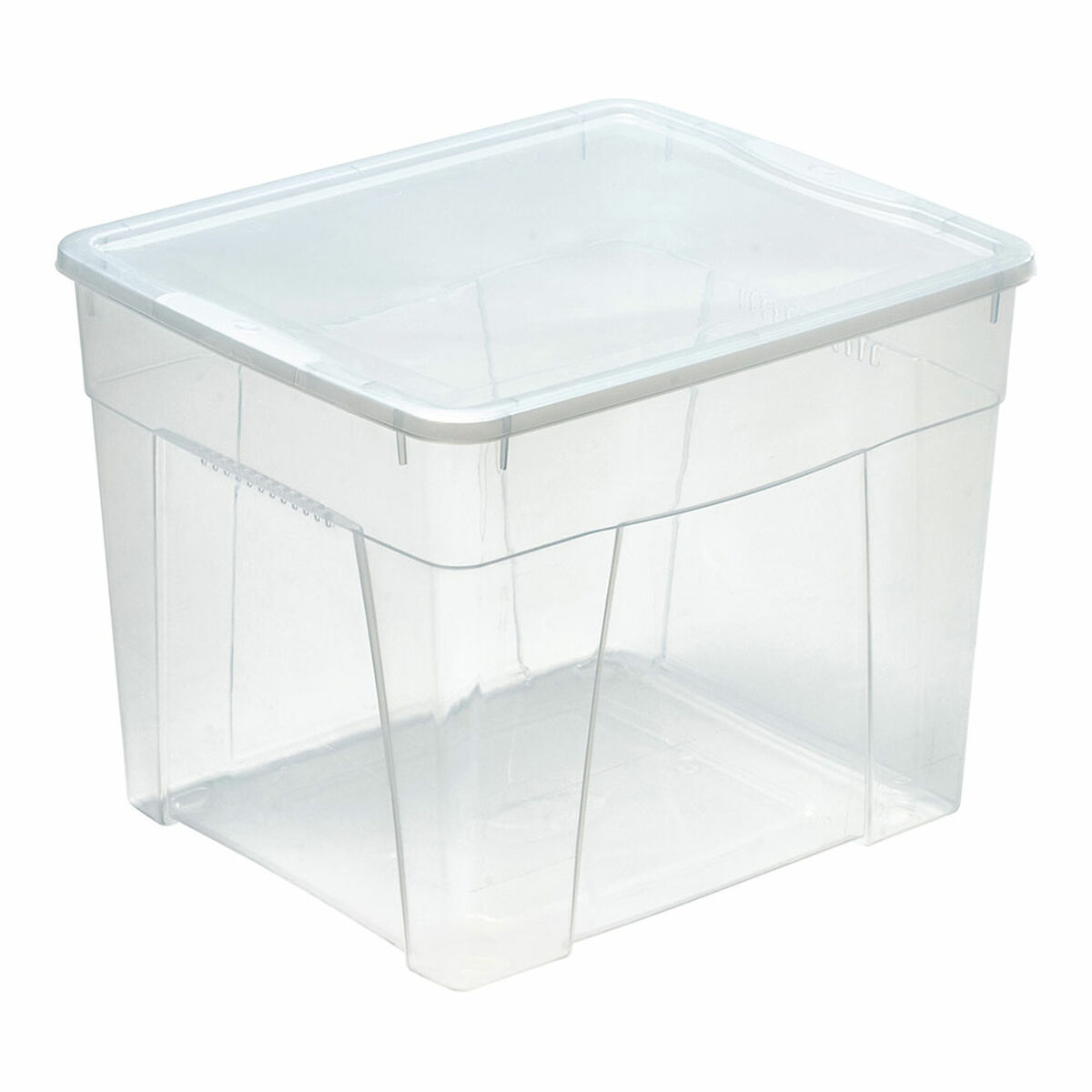 Cubo contenedor Mondex space box 4 h 34,5l Transparente Polipropileno 34,5 L 42 x 35 x 33 cm 1 S7925398_0