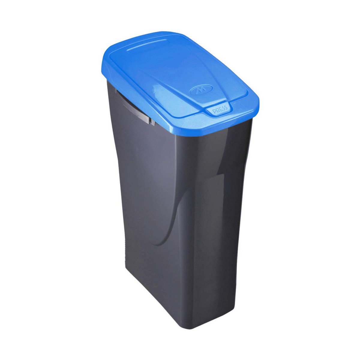 Papelera Negro/Azul Polipropileno (15 L) 1 S7914508_0