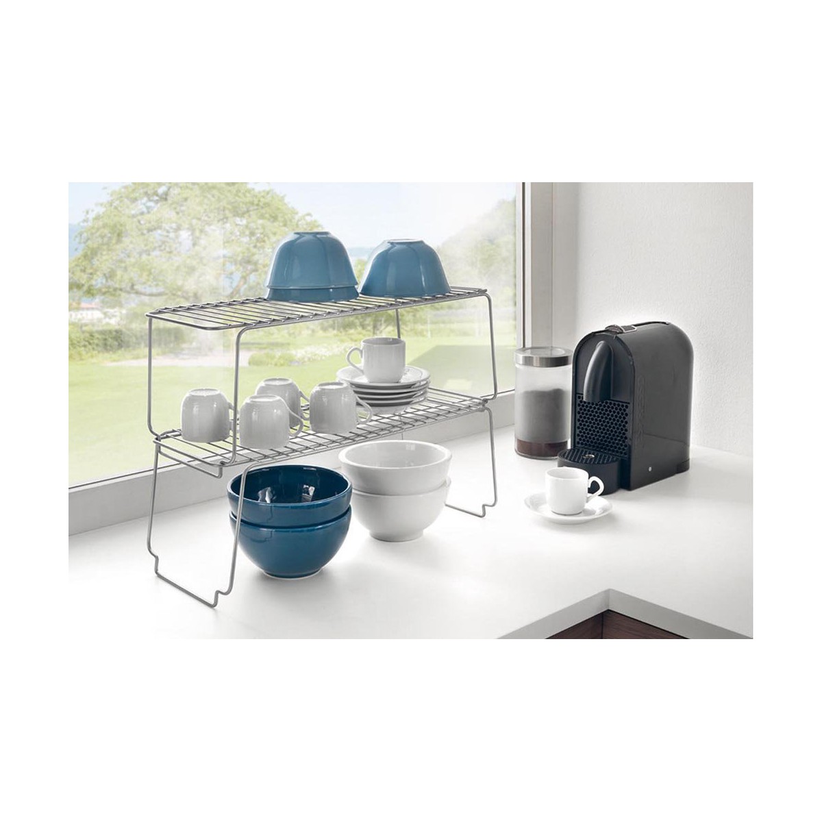 Estante Metaltex Metal 45 x 19 x 18 cm Blanco 3 S7911554_2