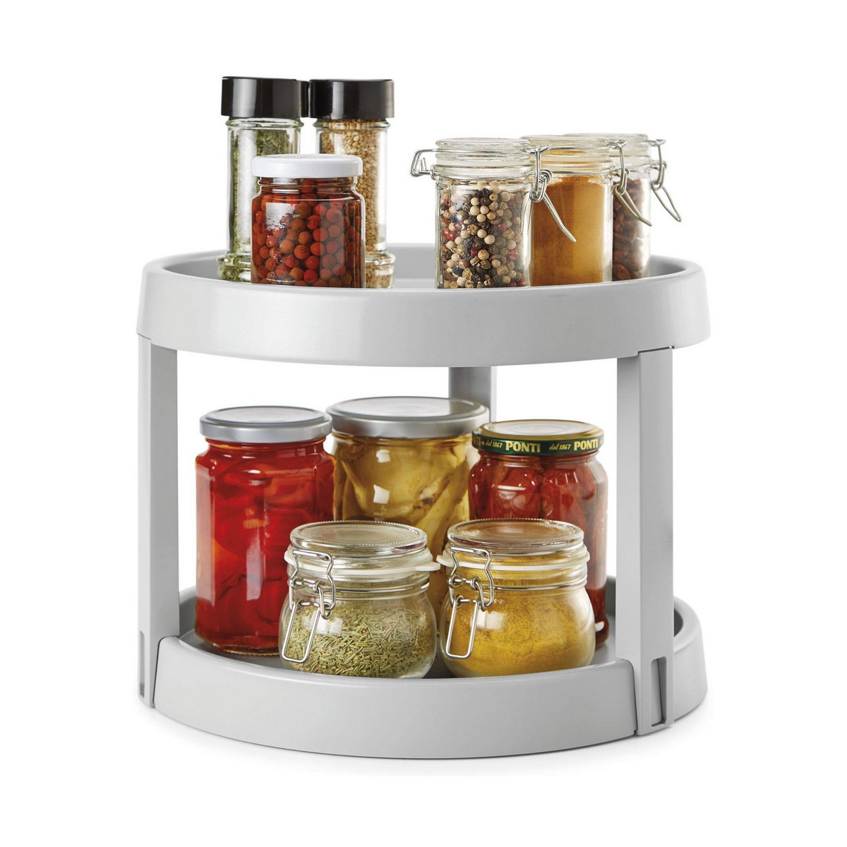 Organizador Multiusos Metaltex Giro-2 Gris 1 S7911595_0