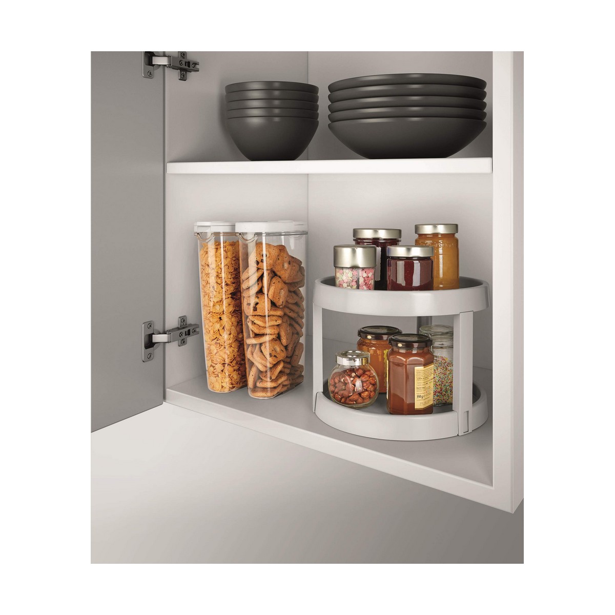 Organizador Multiusos Metaltex Giro-2 Gris 3 S7911595_2