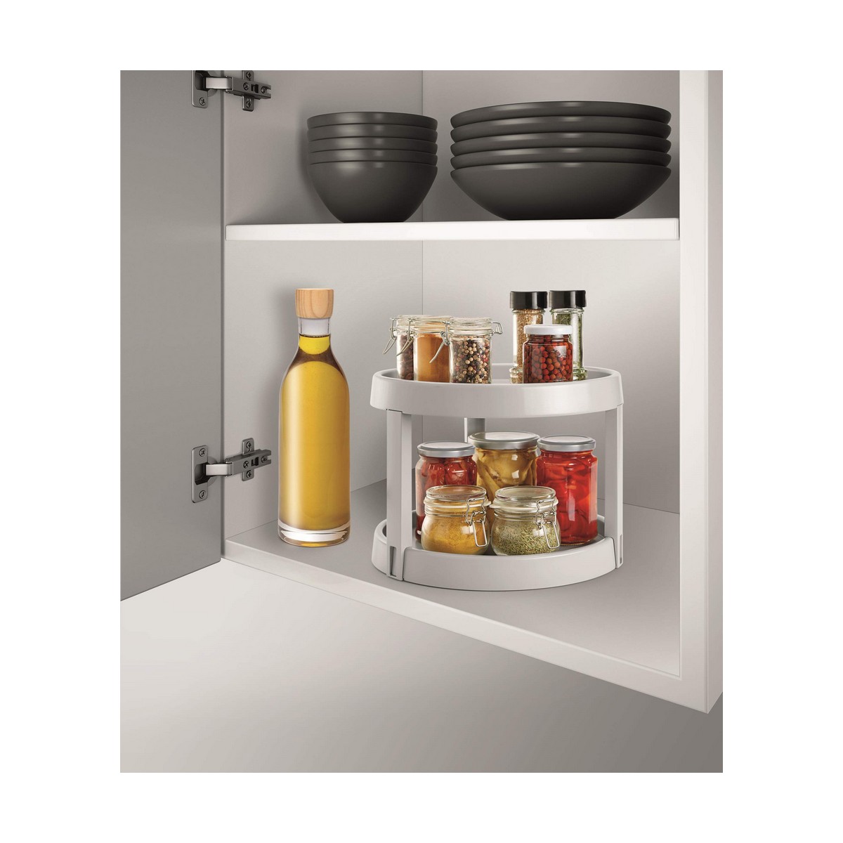 Organizador Multiusos Metaltex Giro-2 Gris 4 S7911595_3