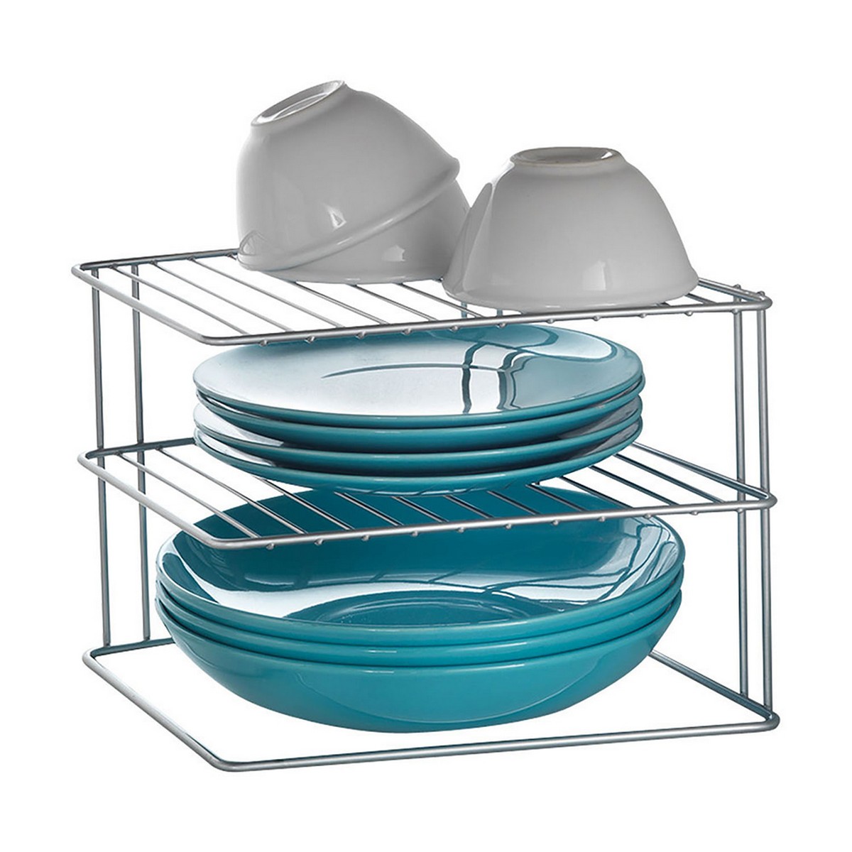 Organizador para Armario de Cocina Metaltex Palio 3 Estantes Metal (25 x 25 x 19 cm) 2 S7911558_1