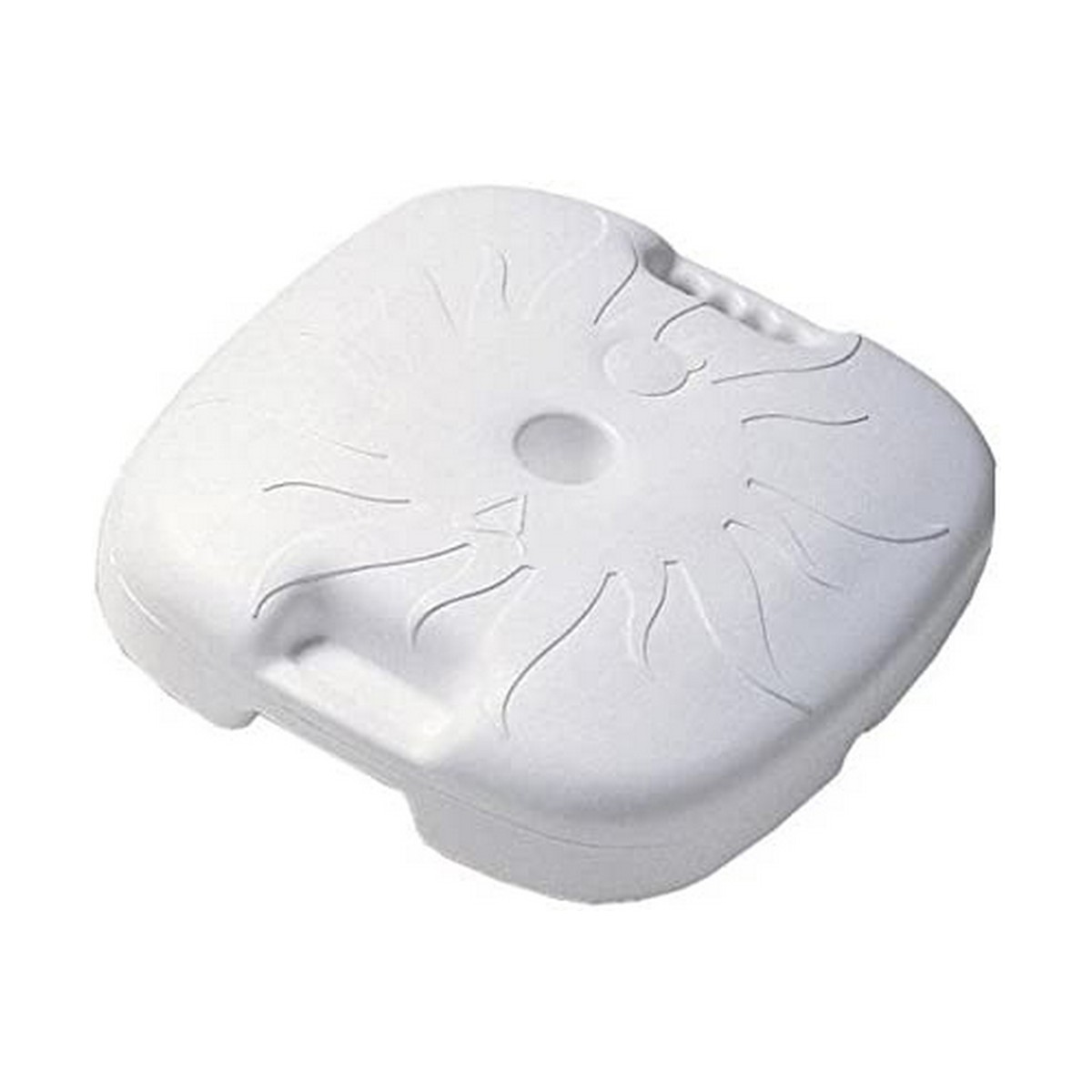 Base para Sombrilla IPAE Progarden 18 L Blanco Polipropileno Plástico 44 x 44 x 12 cm 1 S7900916_0