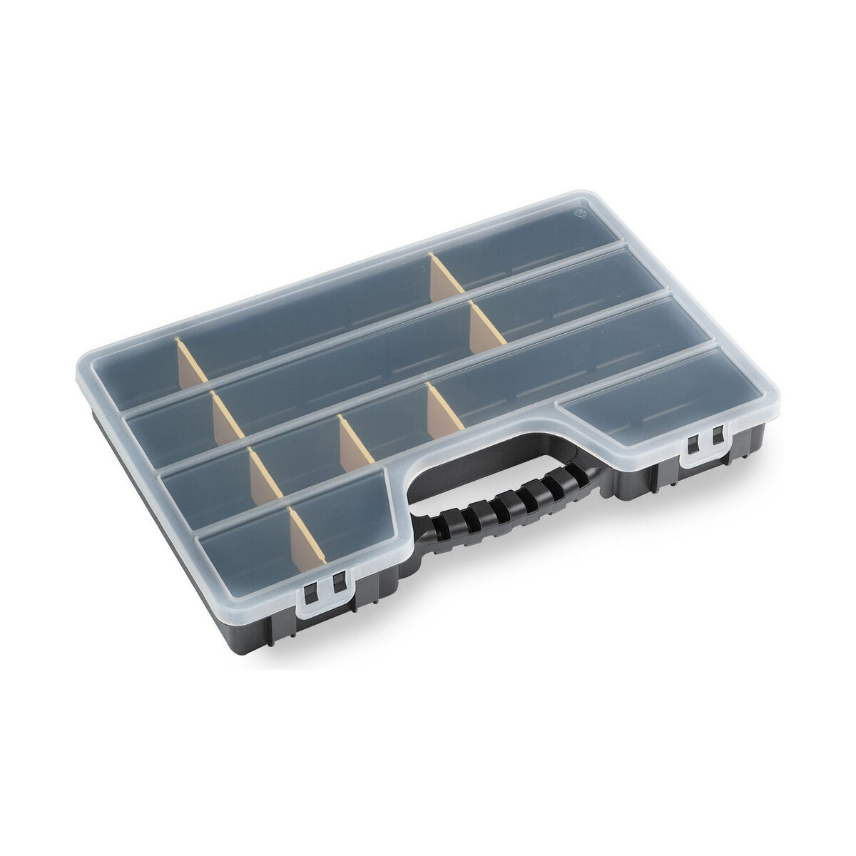 Caja con compartimentos Terry Con Tapa 51 x 33 x 6 cm Polipropileno 3 S7904354_2