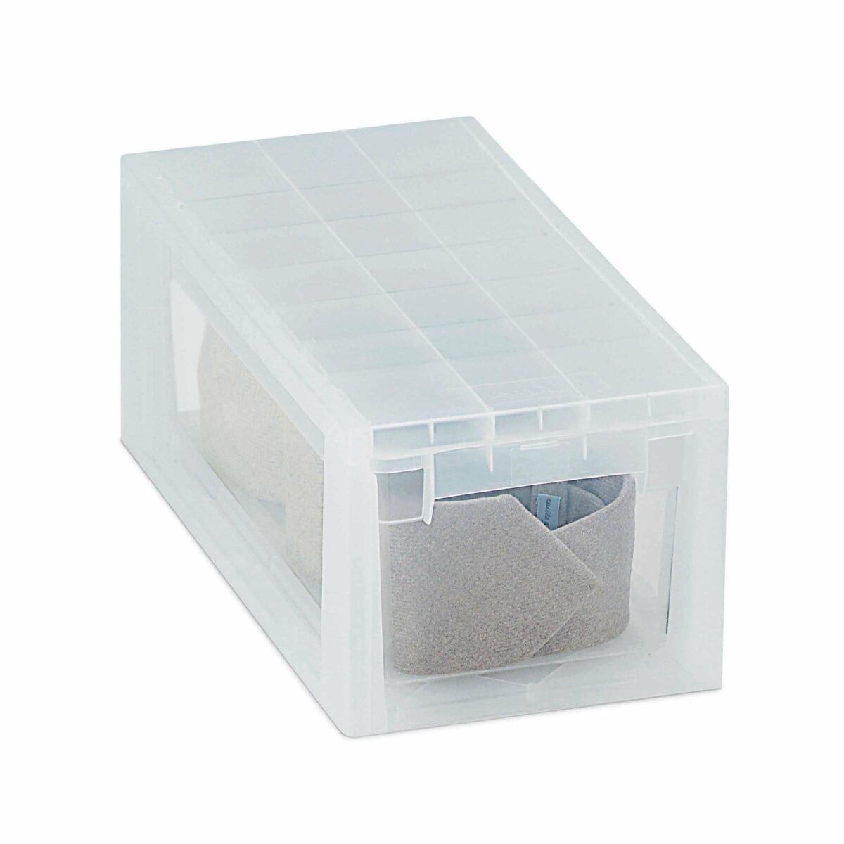 Cajonera Terry LightDrawer S Multiusos Transparente Polipropileno (19,6 x 39 x 16 cm) 2 S7904355_1