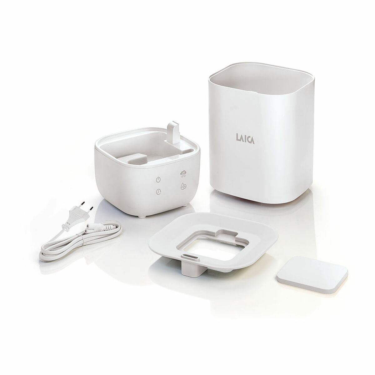 Humidificador Ultrasónico Difusor de Aromas con LED LAICA 25 W 3,3 L Blanco 2 S7927291_1