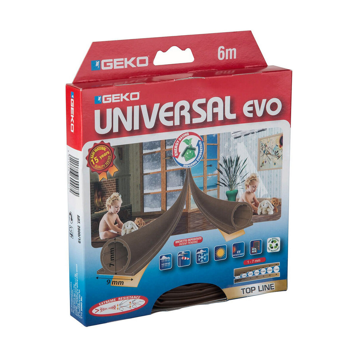 Burlete Geko Marrón 6 m 1 S7902307_0