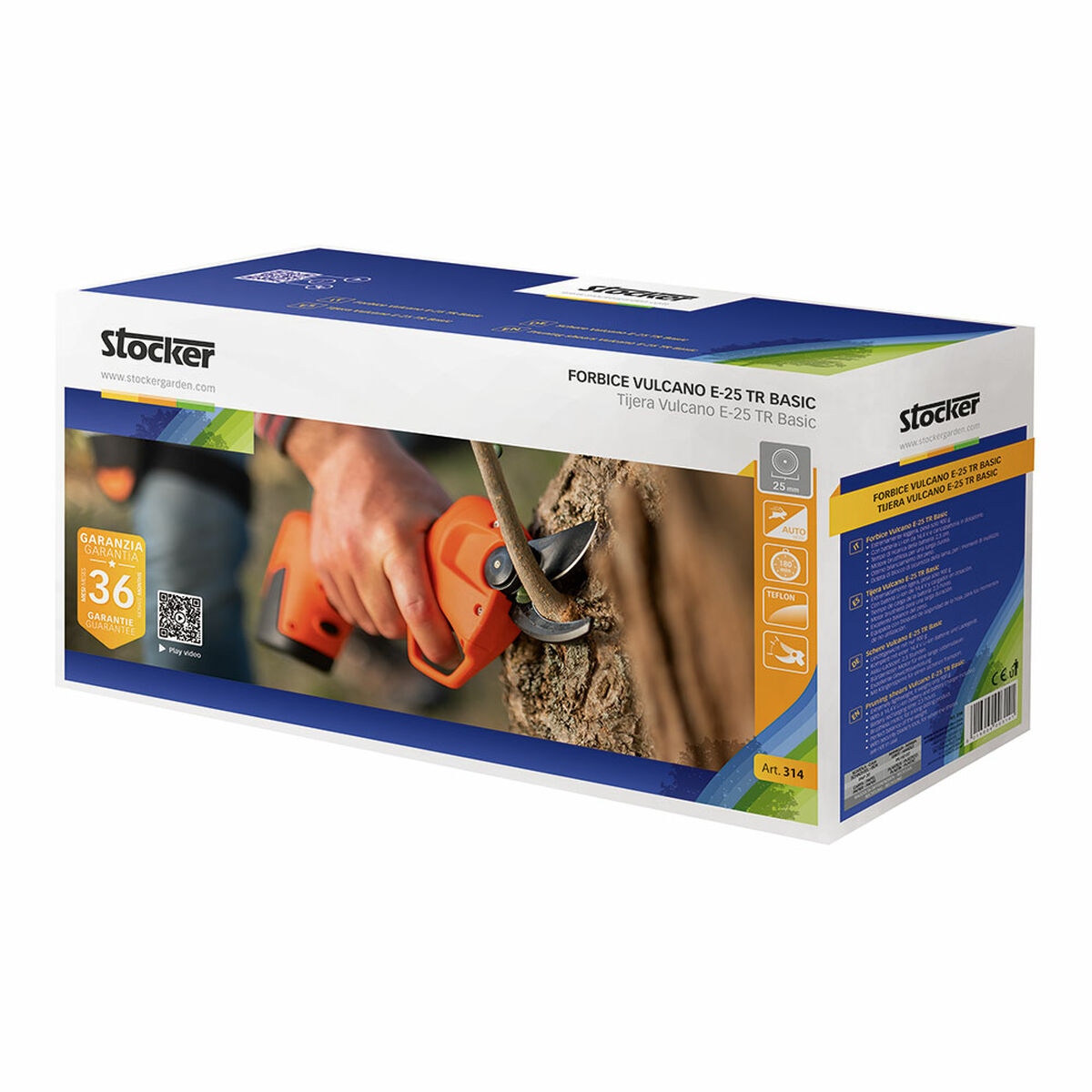 Tijeras de podar a batería Stocker Vulcano E-24 TR Basic ST-314 20-25 mm 29 cm 2 S7922530_1