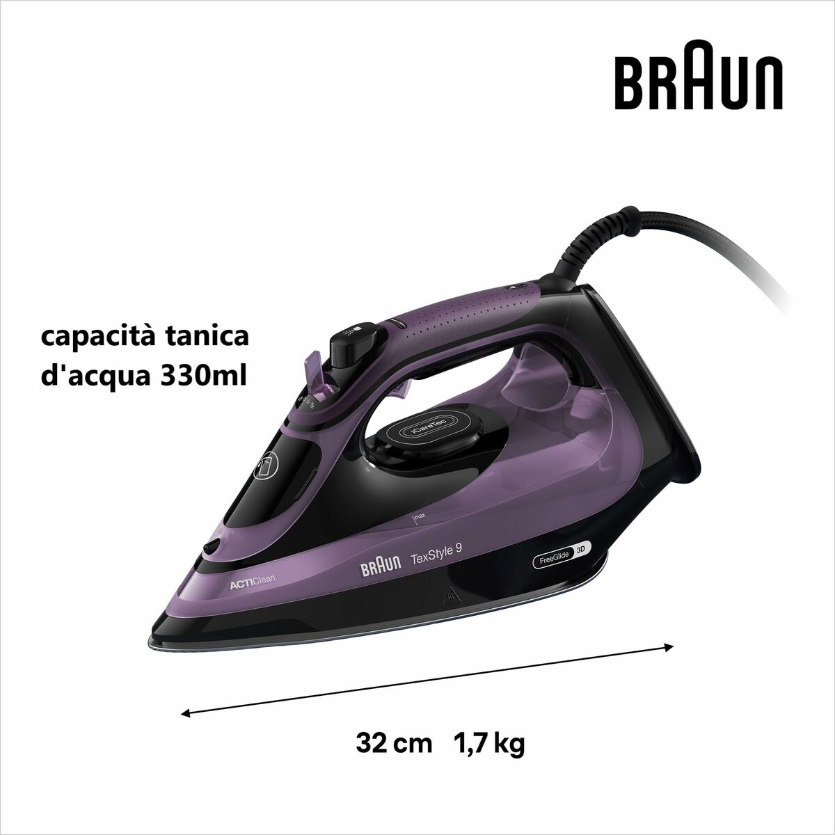 Plancha de Vapor Braun SI9661VI 3100 W 12 S0457992_11