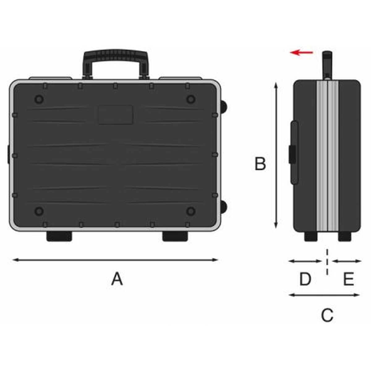 Maletín de Herramientas GT Line Revo21 Polipropileno 4 M1207116_3