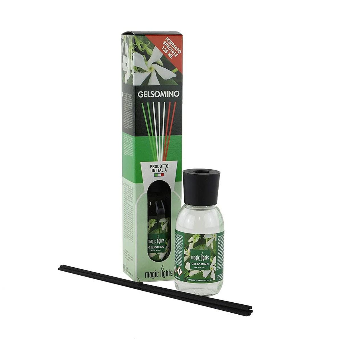 Ambientador Magic Lights Mikado Flores blancas (125 ml) 1 S7906522_0