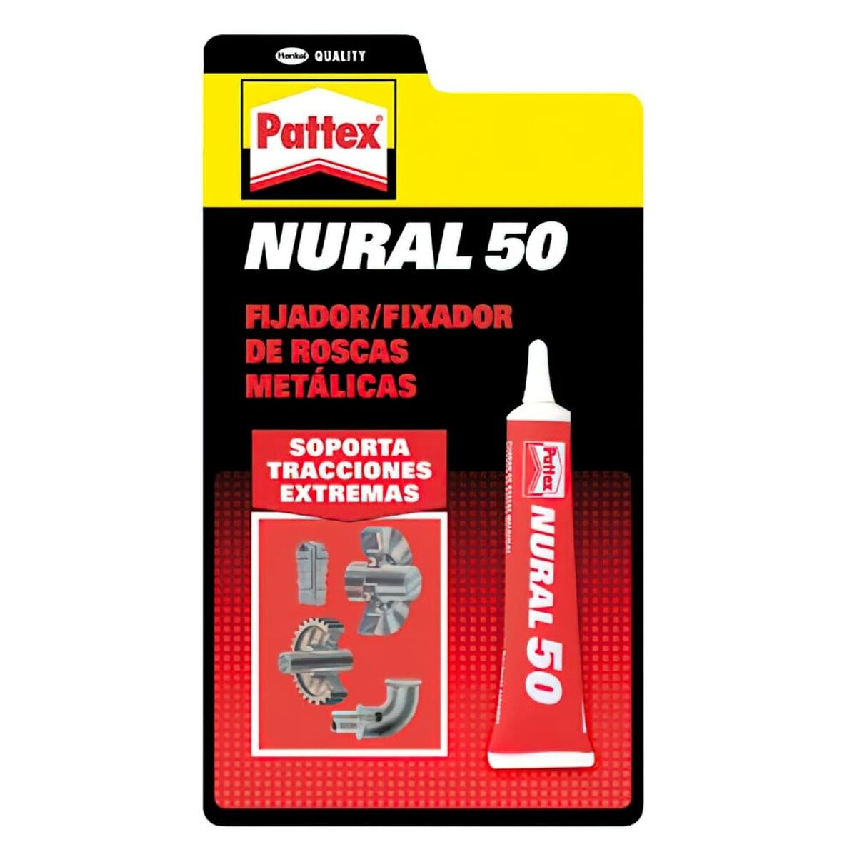 Sellador/Adhesivo Pattex nural 50 Rojo 10 ml (1 unidad) 2 S7903275_1
