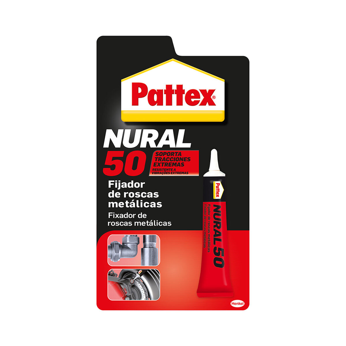 Sellador/Adhesivo Pattex nural 50 Rojo 10 ml (1 unidad) 1 S7903275_0