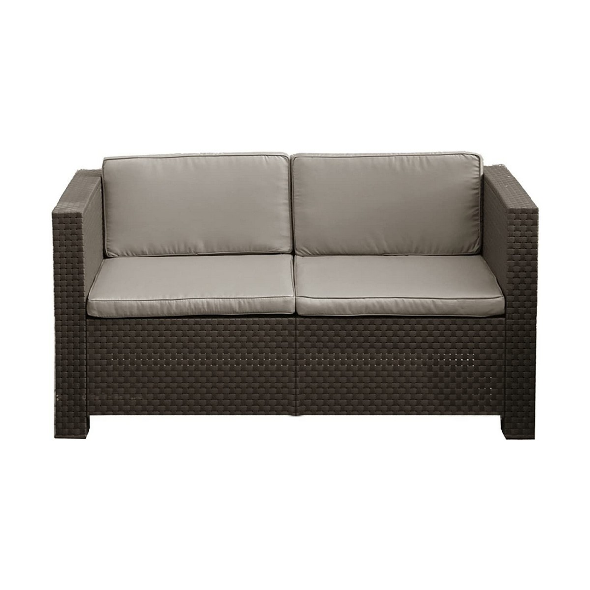 Muebles de Jardín SP Berner Diva Tropea Antracita Gris oscuro (4 Piezas) 3 S7908510_2