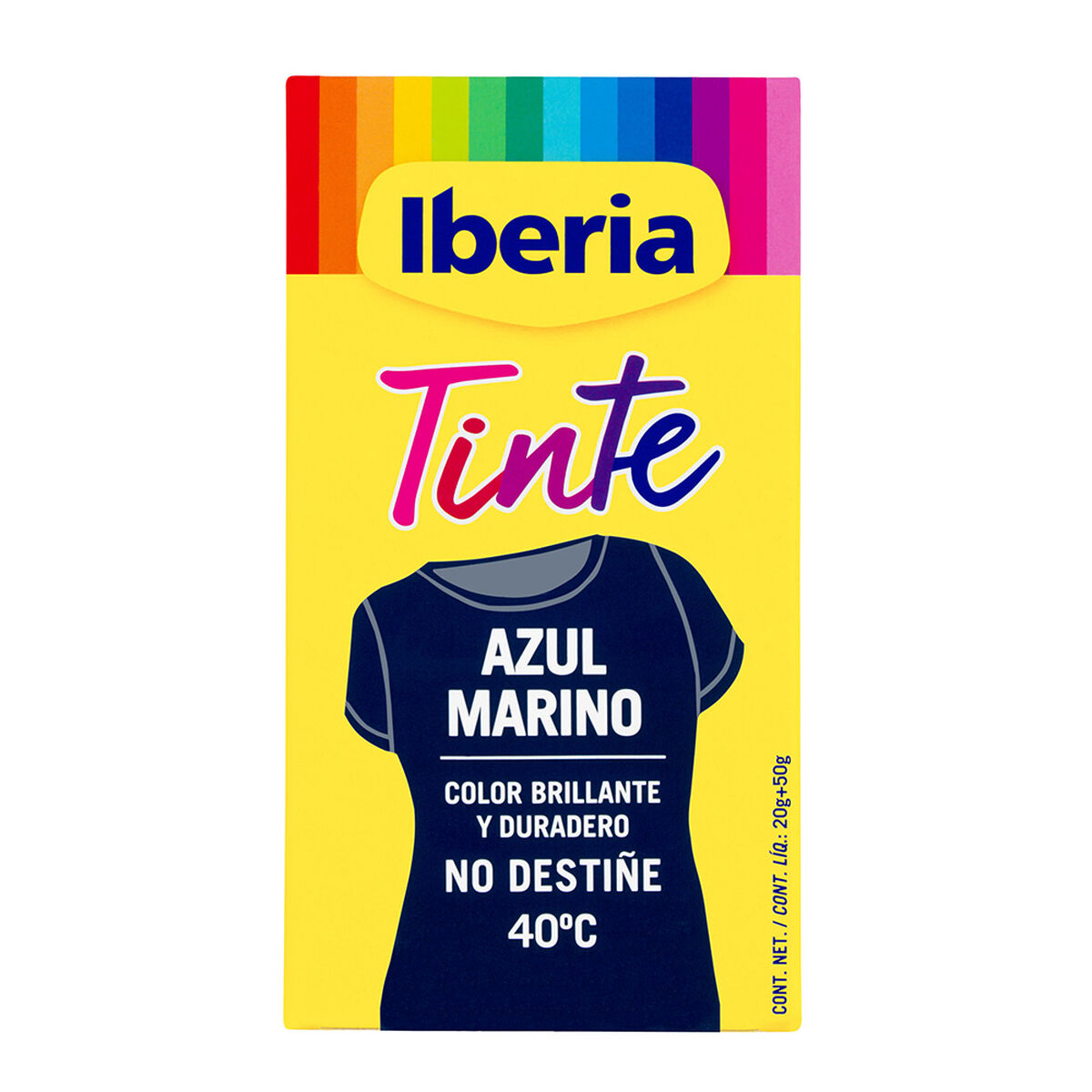 Tinte para Ropa Tintes Iberia Azul marino 40º C 1 S7910958_0