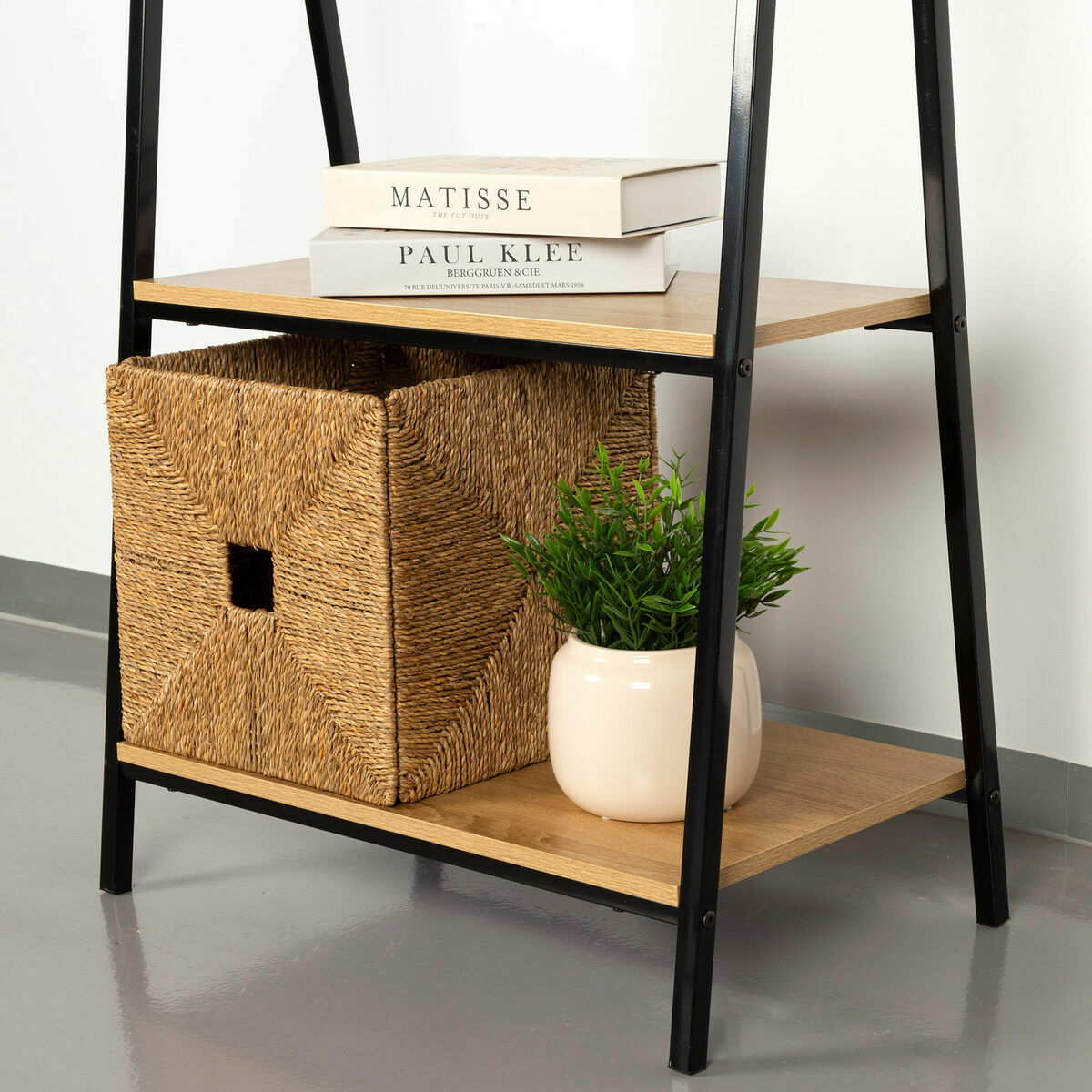 Perchero con Balda Max Home Acero Melamina Aglomerado Minimalista 64 x 150 x 40 cm 5 S8905860_4