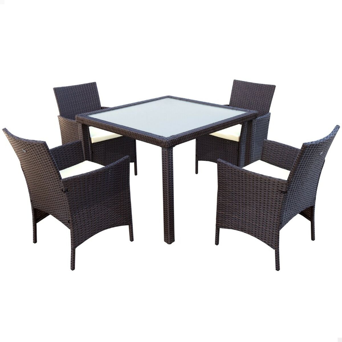Conjunto de Mesa con 4 Sillas Aktive 1 S8901301_0