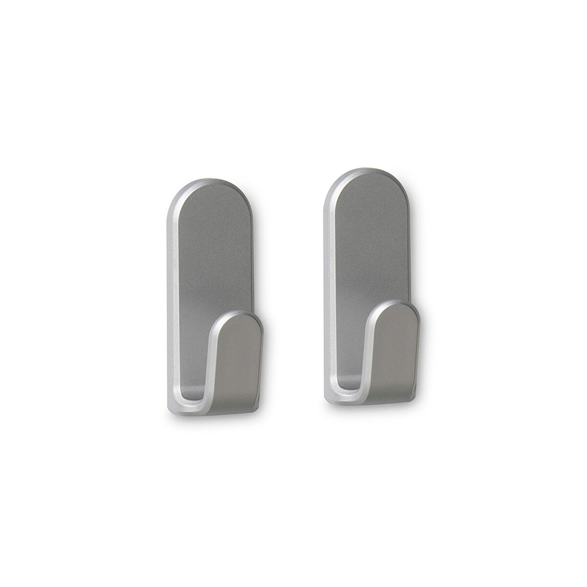 Gancho para colgar Inofix taga Plateado 1,5 Kg Adhesivo (2 Unidades) 1 S7928890_0