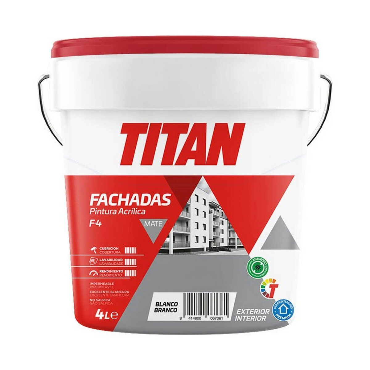 Pintura Titan 125670004 Blanco 4 L 1 S7913243_0