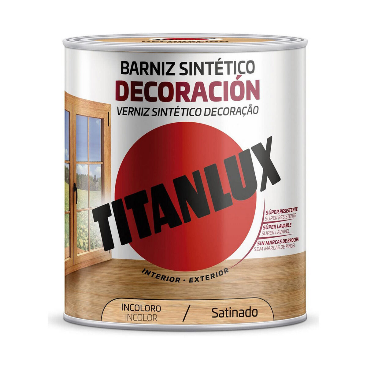 Barniz Titanlux M11100004 Incoloro 4 L Satinado 1 S7919808_0
