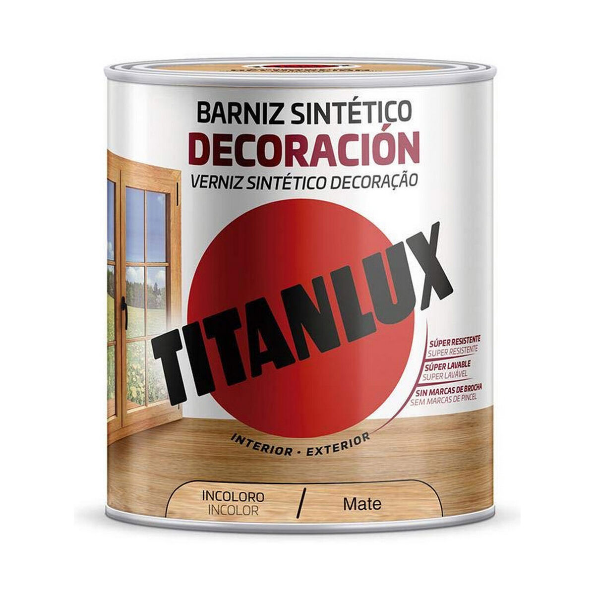 Barniz Titanlux m12100034 750 ml Incoloro 1 S7913237_0