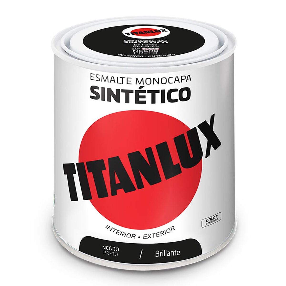 Esmalte sintético Titanlux 5808993 250 ml Negro 1 S7920414_0