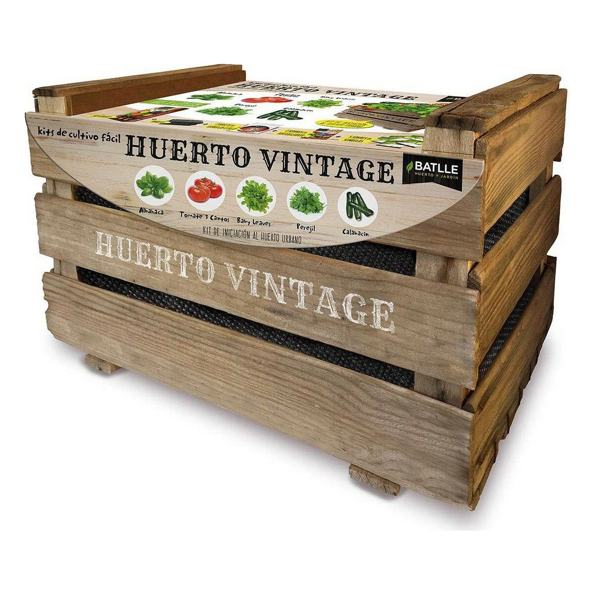 Set de Cultivo aGreen Vintage 50 x 35 x 30 cm 10 kg 1 S7911862_0