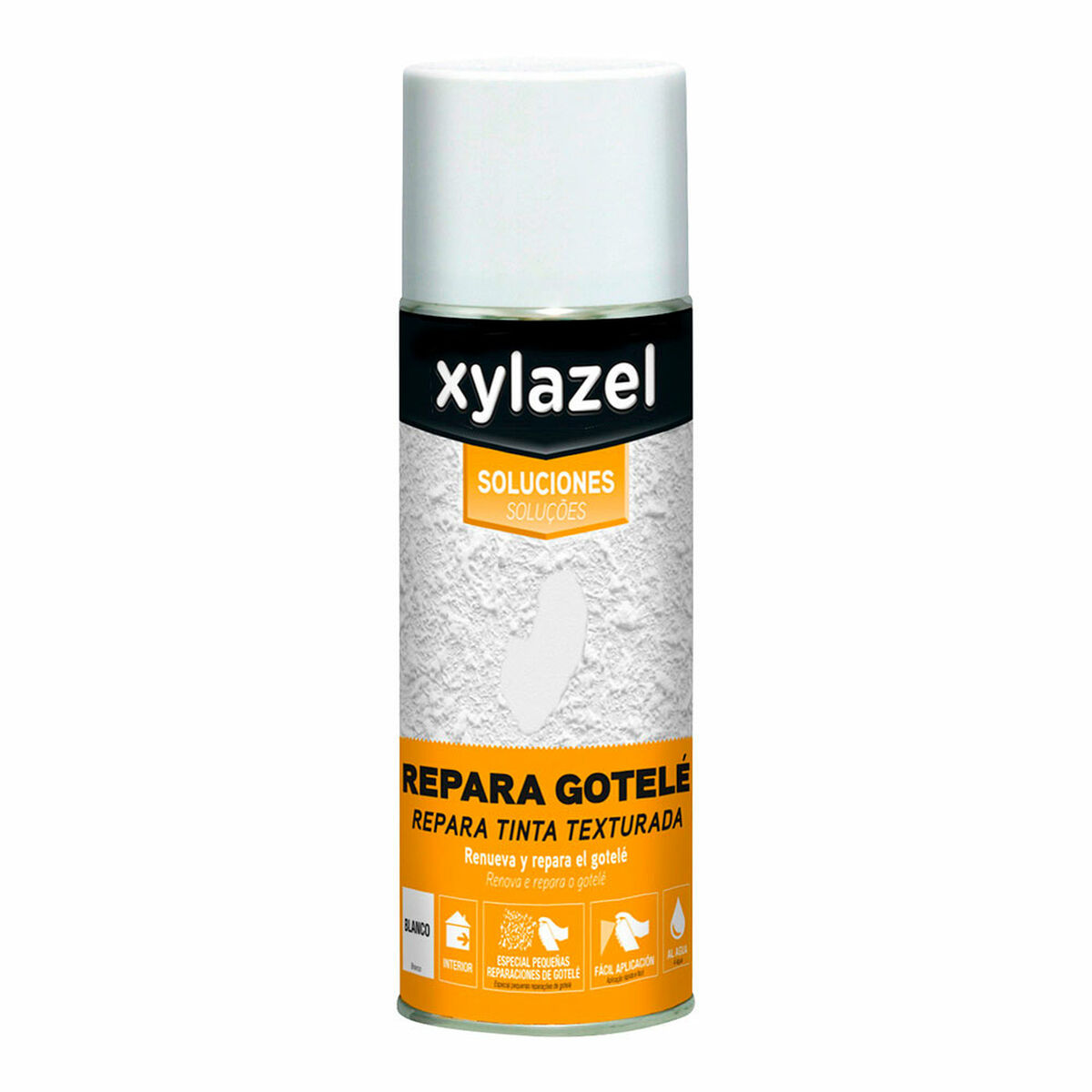 Pintura en spray Xylazel 5396497 Texturizada Blanco 400 ml 1 S7904896_0
