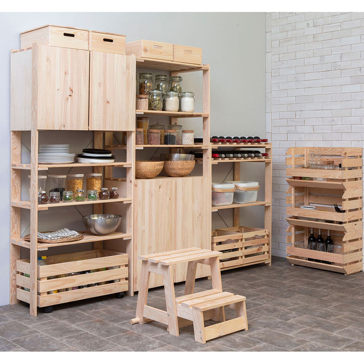 Taburete Step Astigarraga Madera de pino 3 S7924728_2