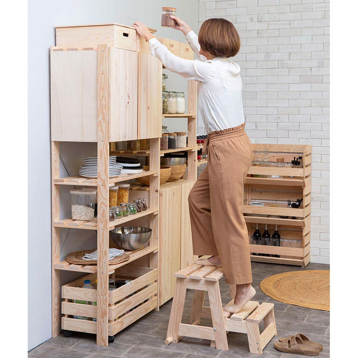 Taburete Step Astigarraga Madera de pino 4 S7924728_3