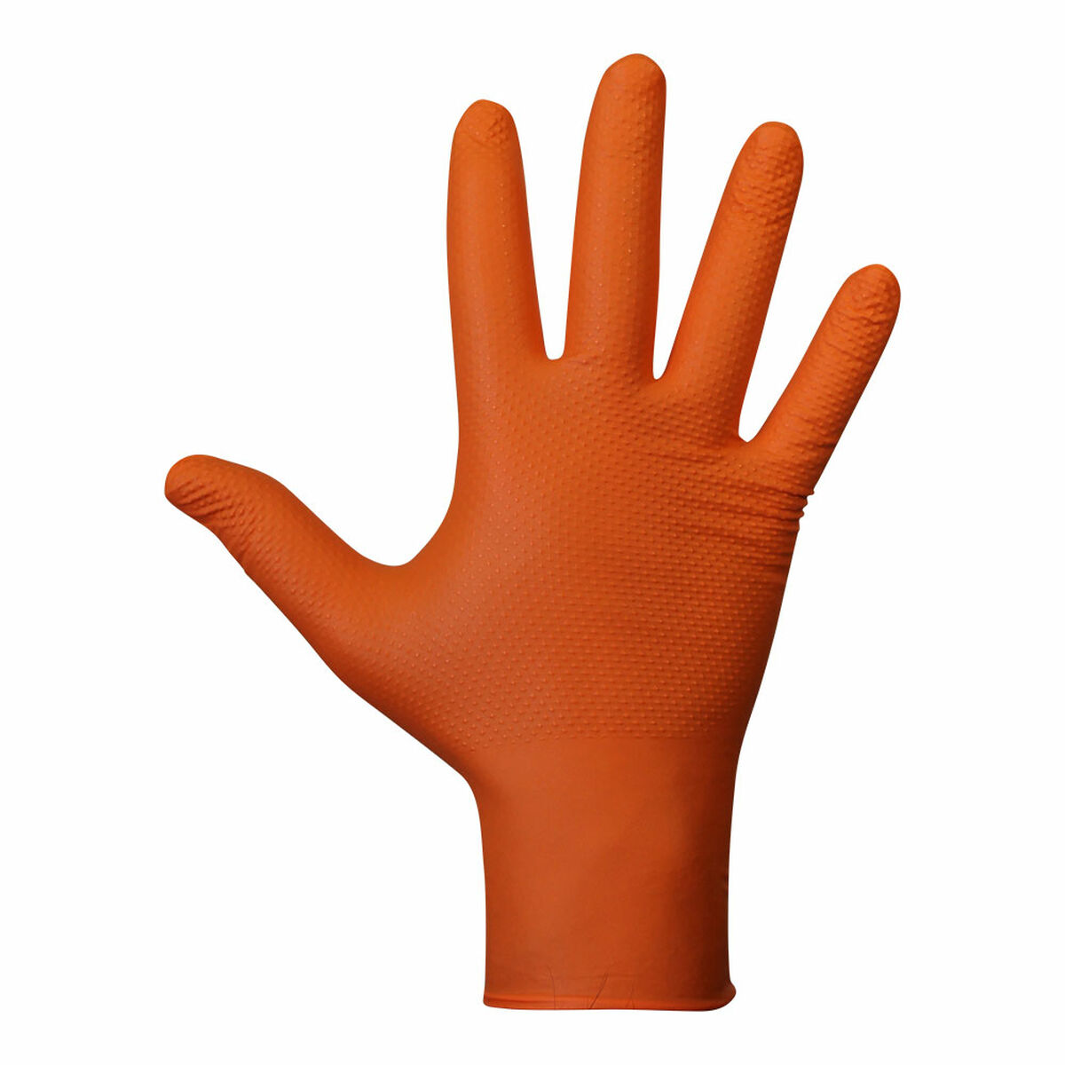 Guantes de nitrilo JUBA Agility Grip Naranja Sin polvo 50 Unidades 1 S7924872_0