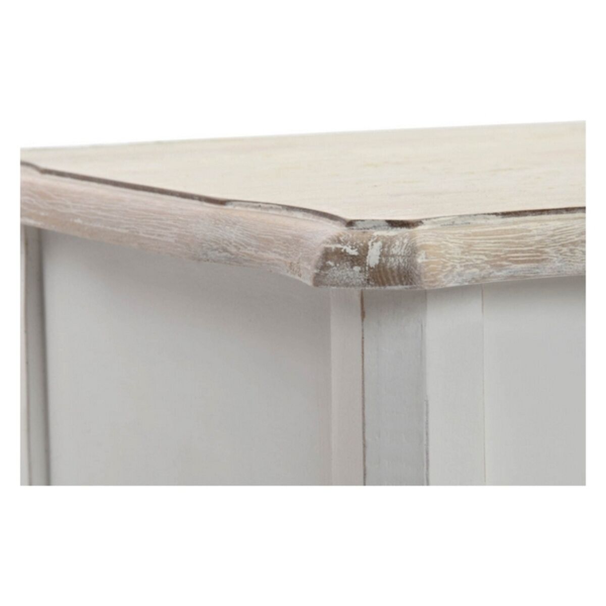 Mesa auxiliar DKD Home Decor Versalles Abeto Madera Blanco 35 x 35 x 80 cm 3 S3010348_2