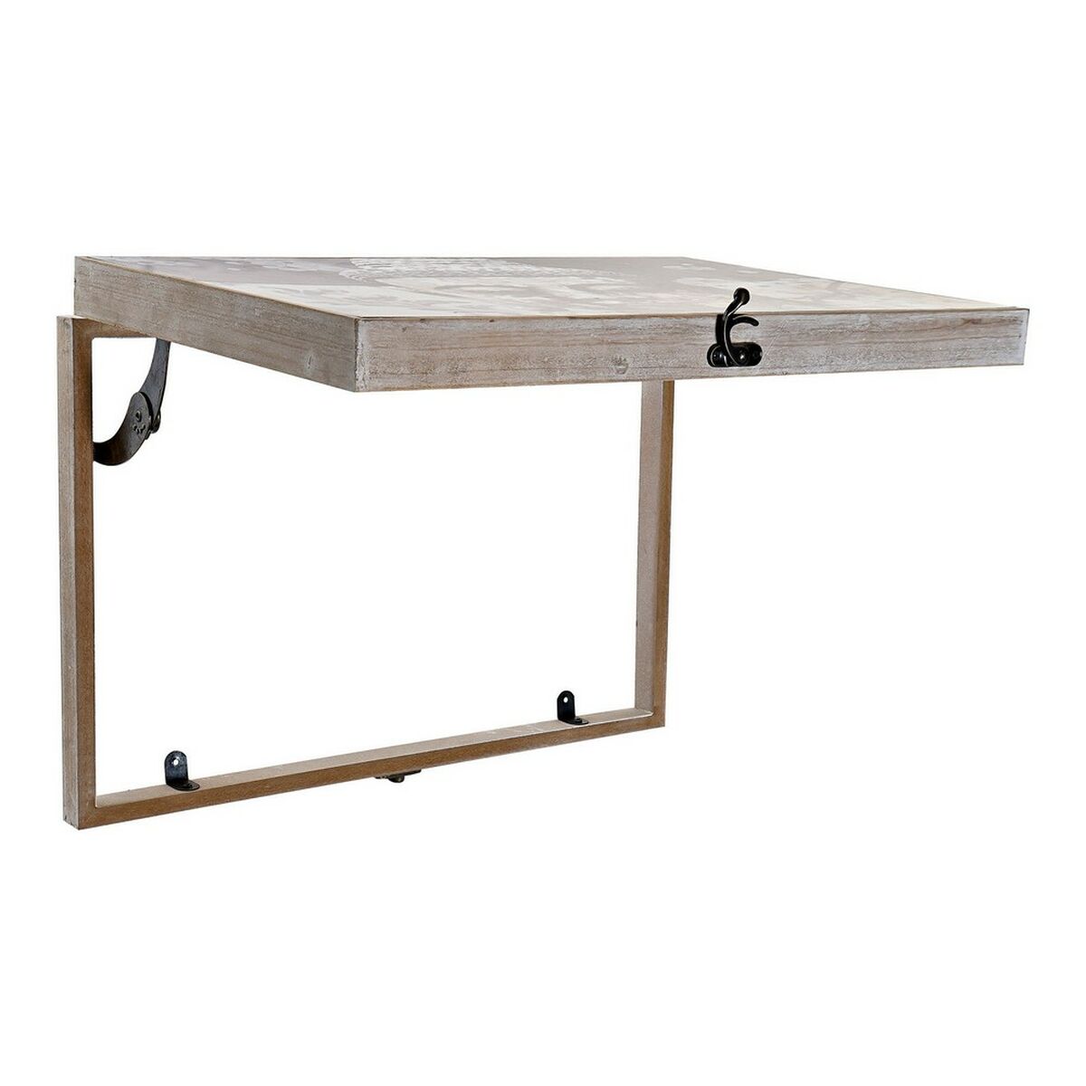 Caja Decorativa DKD Home Decor Gris Madera MDF Buda Contador (2 Unidades) 4 S3014119_3