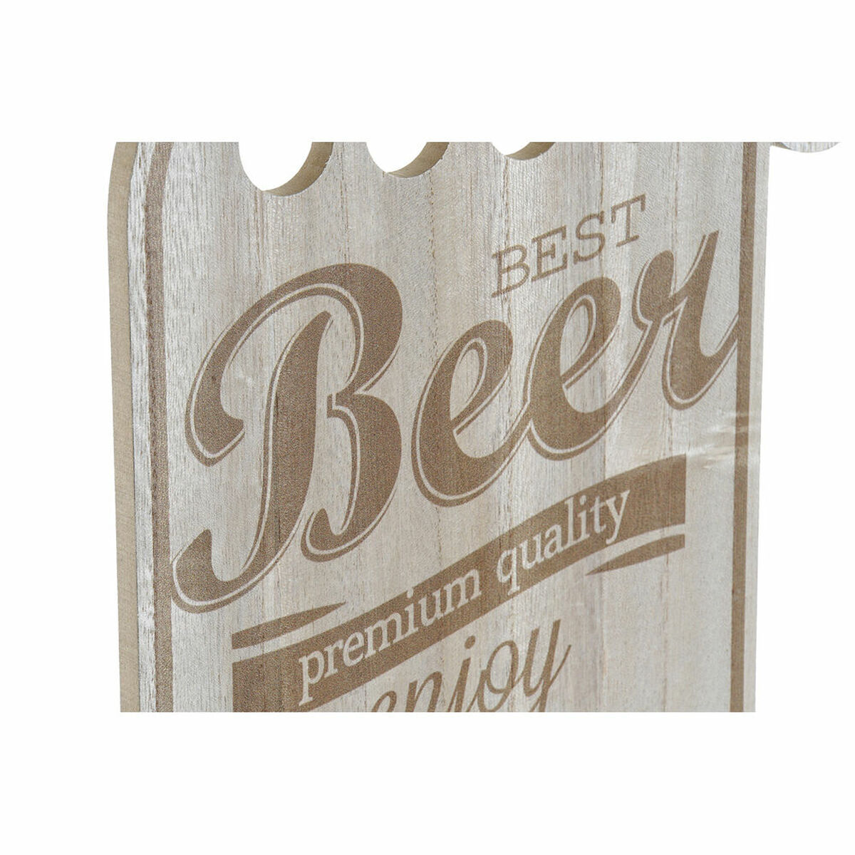 Decoración de Pared DKD Home Decor MDF Cerveza (25 x 1 x 55 cm) 2 S3029319_1