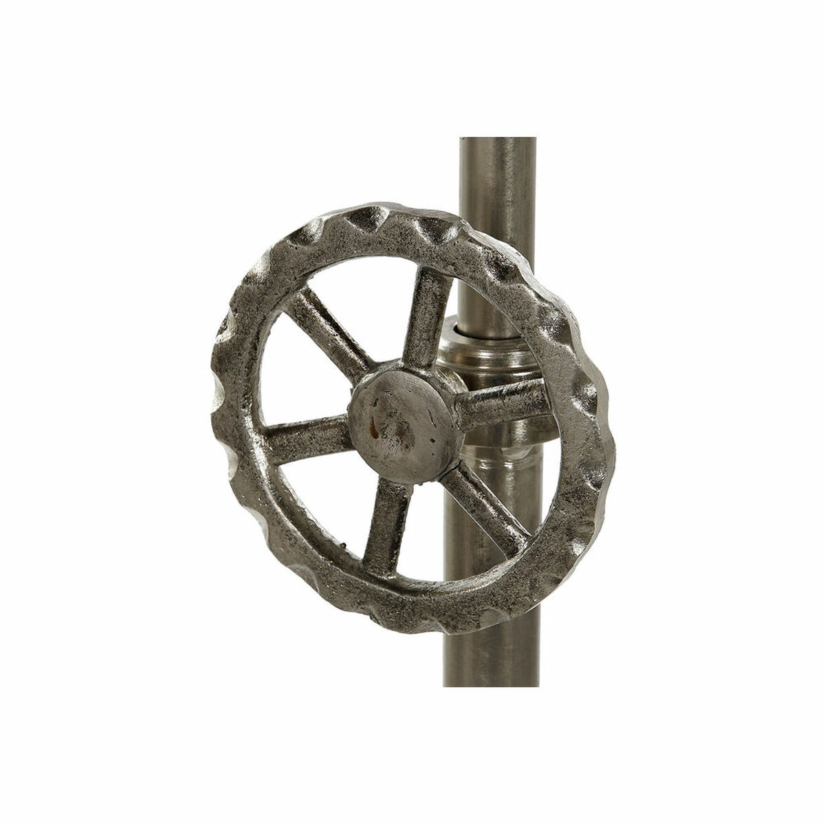 Lámpara de Pie DKD Home Decor Metal Plata 60 W (74 x 61 x 182 cm) 3 S3020648_2