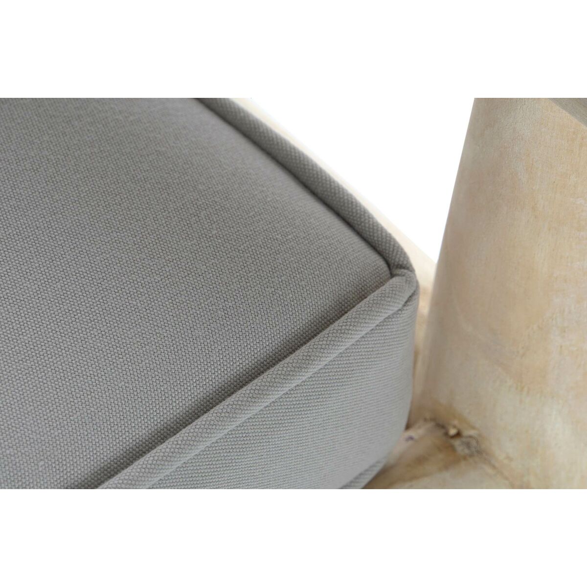 Sillón de jardín DKD Home Decor Natural Gris claro Teca 65 x 80 x 92 cm 5 S3032635_4