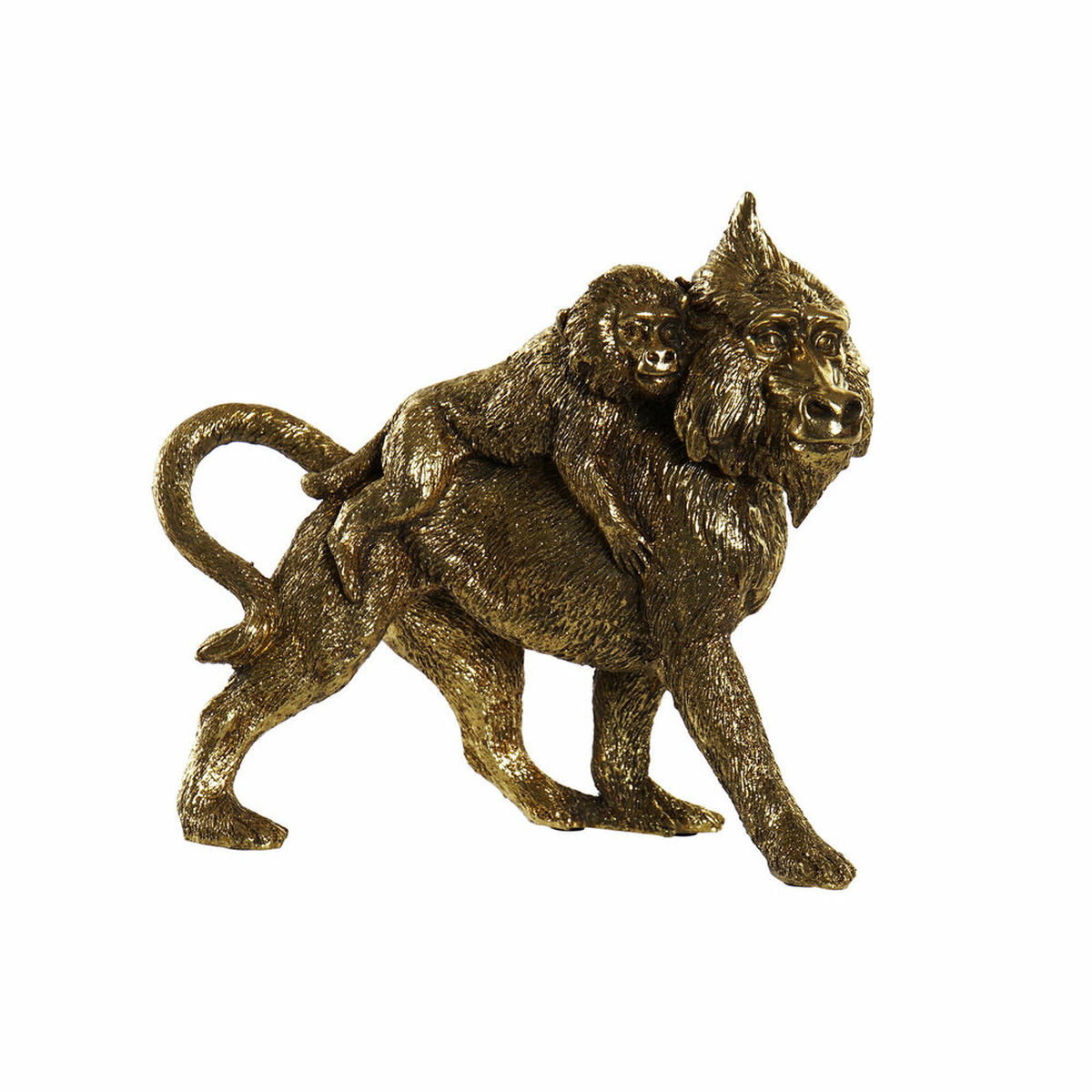 Figura Decorativa DKD Home Decor FZ-93397 Dorado Colonial Monos 21 x 8,5 x 18,5 cm 1 S3016905_0